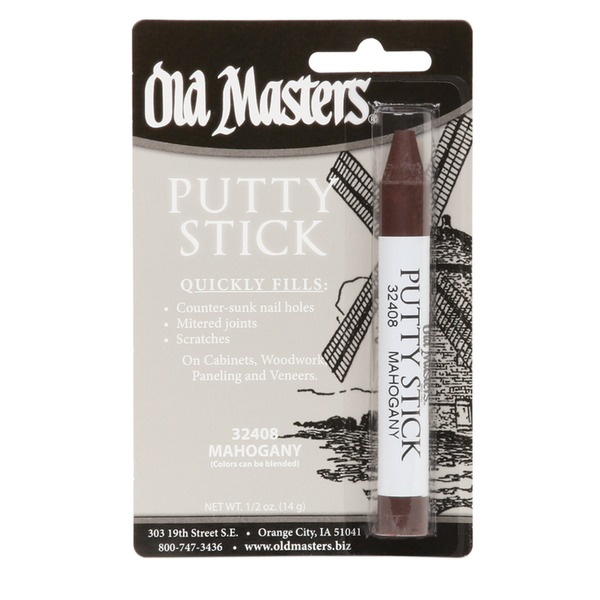 Old Masters Putty, Stick, Mahogany 32408